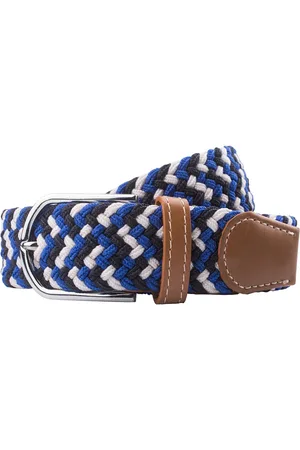 The Tie Hub Men Braided Stretchable Casual Elasticated Belt