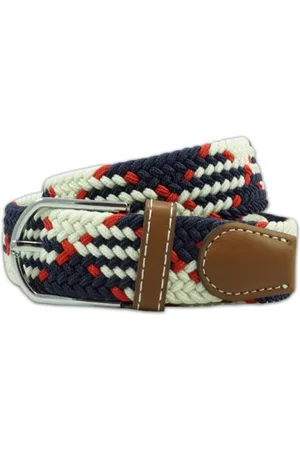 The Tie Hub Men Braided Stretchable Casual Elasticated Belt