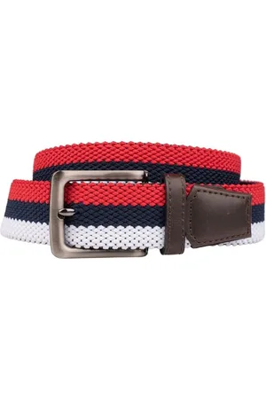 The Tie Hub Men Braided Stretchable Casual Elasticated Belt