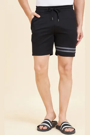 Sweet Dreams Men Black Mid-Rise Shorts