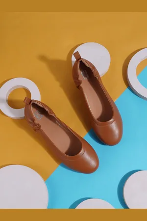 FitFlop Round Toe Ballerinas