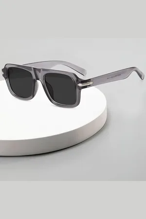 Peter Jones Eyewear Unisex Square Sunglasses with UV Protected Lens 3754GT