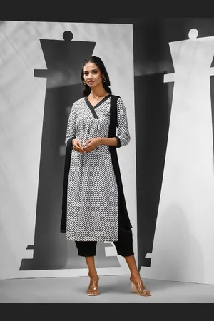 Charukriti Women Printed Regular Pure Cotton Kurta with Salwar & With Dupatta