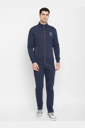 Duke Mock Collar Cotton Sports Tracksuits