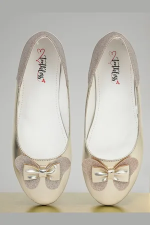 toothless Girls Bows Detail Ballerinas Flats