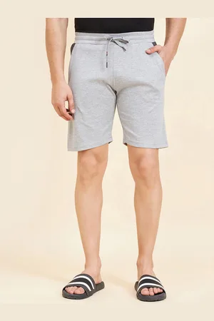 Sweet Dreams Grey Men Mid-Rise Shorts