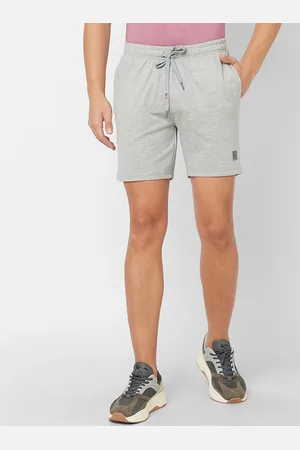 Sweet Dreams Grey Men Mid-Rise Shorts
