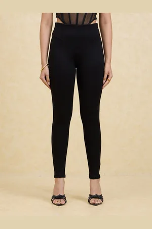 20Dresses Women Black Skinny Fit High Waist Jeggings