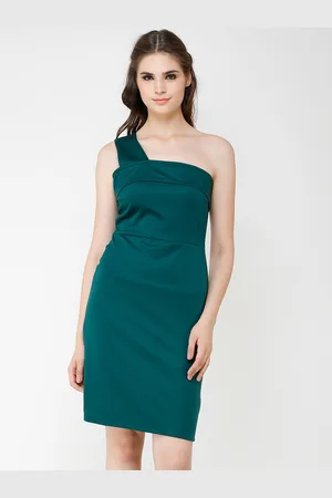 Cation Women Green Sheath Dress