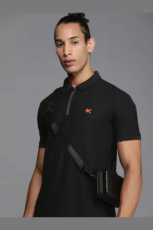 HRX Men Polo Collar Rapid-Dry T-shirt