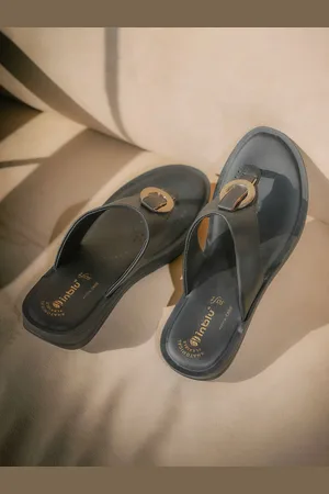 Inblu Open Toe T-Strap Flats