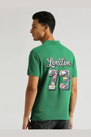 Pepe Jeans Ryley Varsity Printed Polo Collar Pure Cotton T-shirt