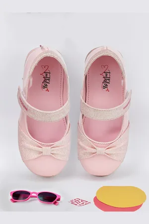 toothless Girls Round Toe Ballerinas
