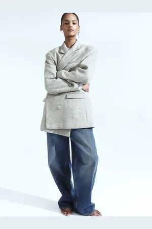 H&M Oversized Double-Breasted Blazer