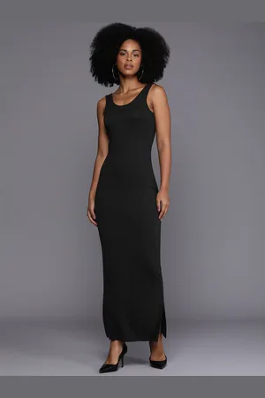 Boohoo Scoop Neck Maxi Dress