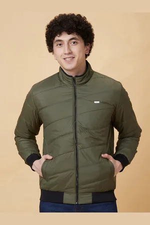 Being Human Mock Collar Puffer Jacket