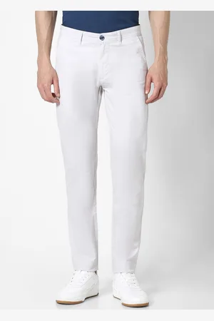 Peter England Men Slim Fit Mid-Rise Trouser