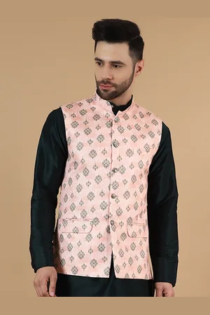 Wintage Printed Nehru Jacket