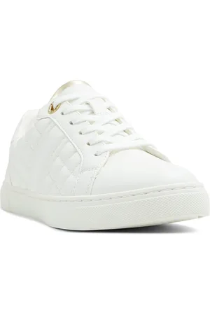 Aldo Women Textured Lace Up Sneakers