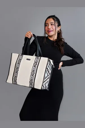 Nestasia Textured Structured Tote Bag