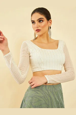 Soch Embellished Saree Blouse