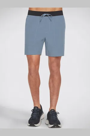 Skechers 7 Motion Men Skechweave Mid-Rise Sports Shorts