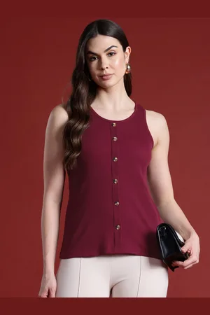 all about you Cotton Ribbed Sleeveless Fitted Top