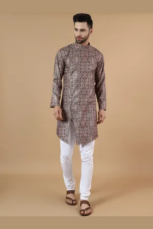 Wintage Ethnic Motifs Printed Straight Kurta With Pyjamas