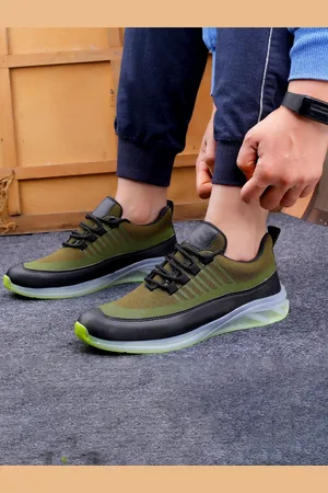HERE&NOW Men Mesh Running Shoes