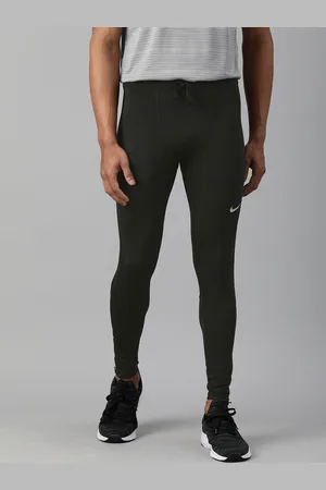 Nike Men Solid Dri-FIT Challenger Running Tights