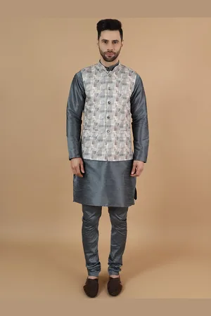 Wintage Printed Nehru Jacket