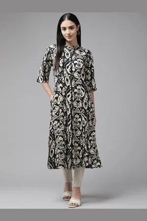 Cayman Women Ethnic Motifs Printed Cotton Kurta