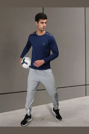 CHKOKKO Round Neck Long Sleeves Regular Fit T-shirt T-shirt