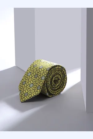 Louis Philippe Men Woven Design Broad Tie
