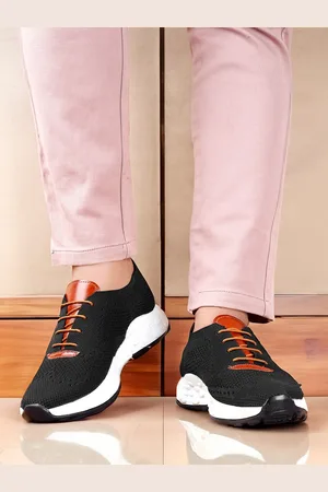 HERE&NOW Men Mesh Running Non-Marking Shoes