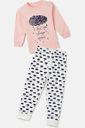 Googo Gaaga Boys Printed T-shirt With Pyjamas Clothing Set