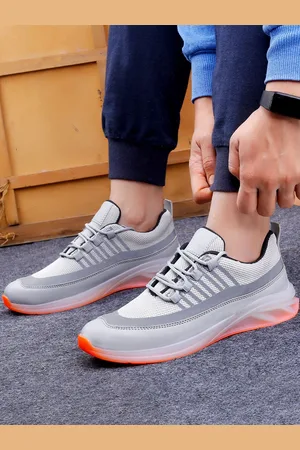 HERE&NOW Men Mesh Running Shoes