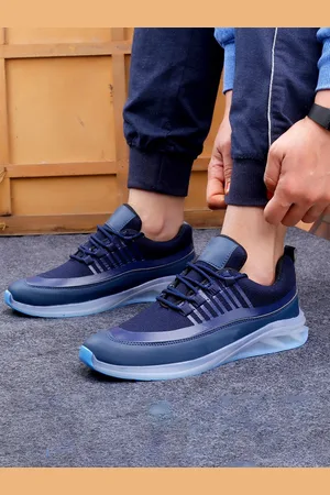 HERE&NOW Men Mesh Running Shoes