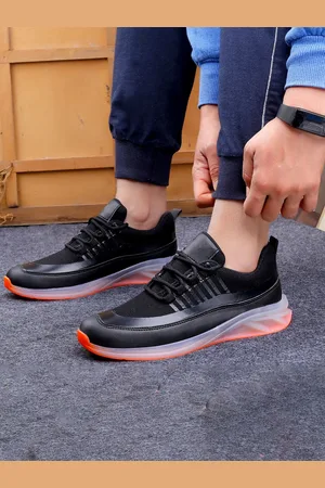 HERE&NOW Men Mesh Running Shoes
