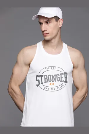 HRX Men Printed Rapid-Dry Training T-shirt