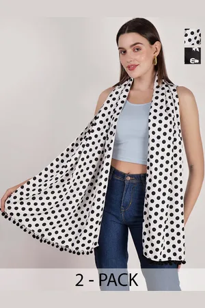 DressBerry Pack of 2 Printed Scarf