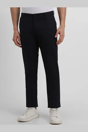 Forever 21 Men Mid-Rise Cotton Trousers