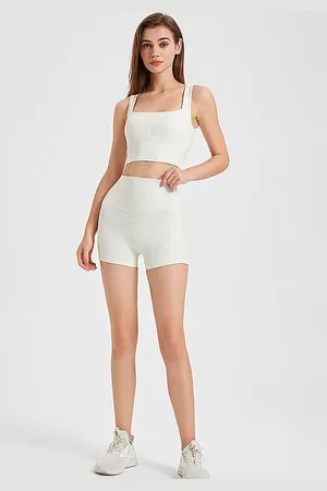 LULU & SKY Women Slim Fit High-Rise Sports Shorts