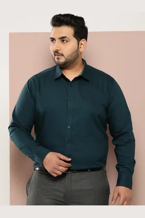 Sztori Men Plus Size Smart Pure Cotton Formal Shirt
