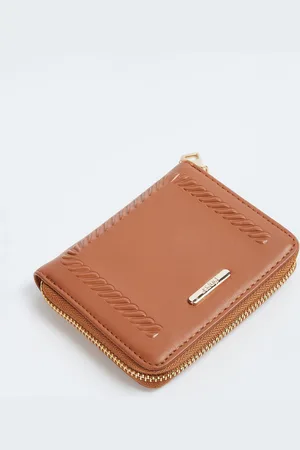 Lifestyle Women Textured Two Fold Wallet