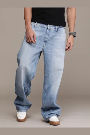 Calvin Klein Men Pure Cotton 90s Loose Light Fade Jeans