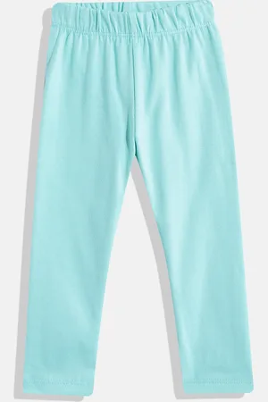 Eteenz Infant Girls Premium Cotton Mid-Rise Leggings