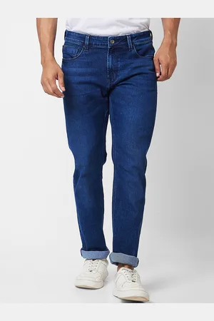 SPYKAR Men Relaxed Fit Light Fade Clean Look Cotton Jeans