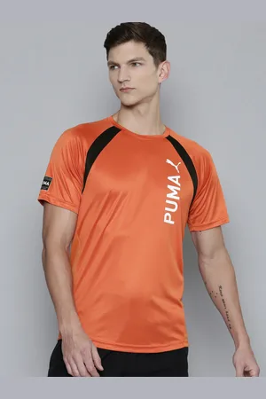 PUMA Men FIT Ultrabreathe Brand Logo Printed dryCELL Gym T-shirt