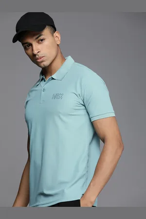 HRX Men Brand Logo Printed Polo Collar Rapid-Dry T-shirt